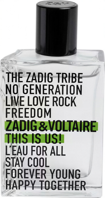 Туалетная вода Zadig & Voltaire This Is Us! L'Eau For All (50мл)