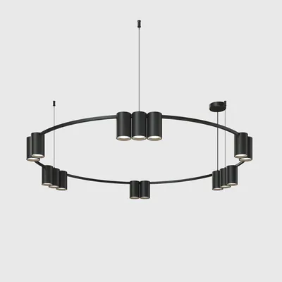 Люстра Denkirs Orbit DK4067-BK