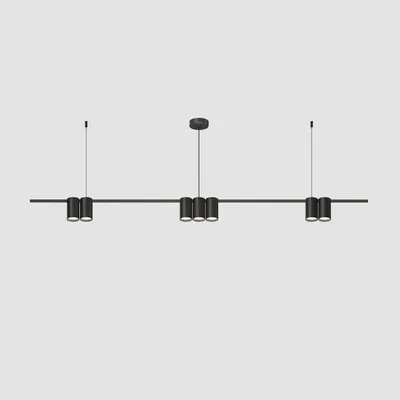 Люстра Denkirs Orbit DK4063-BK