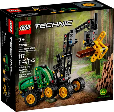 Конструктор Lego Technic Колёсный харвестер John Deere 1470H 42218
