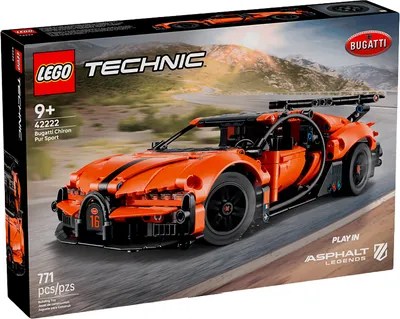 Конструктор Lego Technic Гиперкар Bugatti Chiron Pur Sport 42222
