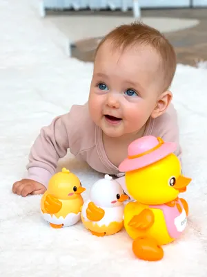 Развивающий игровой набор Om&Mom Уточка и утята / 40697