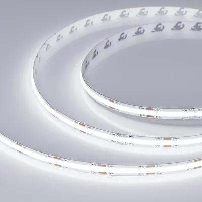 Светодиодная лента Arlight COB-NANO-X544-8mm 24V White6000 / 031906 (5м)