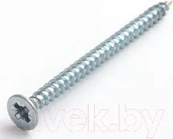 Саморез ЕКТ Универсальный 6х100 / 84062 (100шт, белый цинк)
