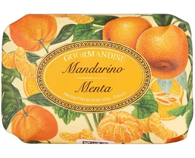 Мыло твердое Gourmandise Мандарин и мята (200г)
