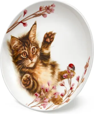 Тарелка закусочная (десертная) Fissman Cats 16150