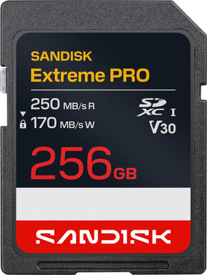 Карта памяти SanDisk SDXC 256GB Extreme Pro UHS-I V30 U3 (SDSDXXJ-256G-GSCIN )