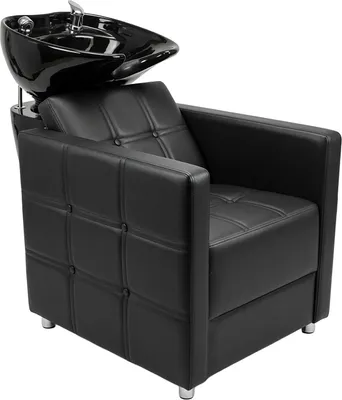 Мойка парикмахерская с креслом Stellar Limited Reshable Shampoo chair / DK-78089  (черный)