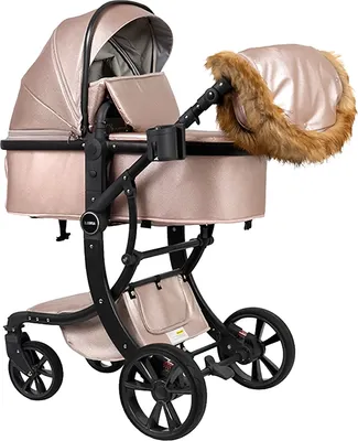 Детская универсальная коляска Aimile Adventurer PU / ADVPU-23 (перламутрово-серый)