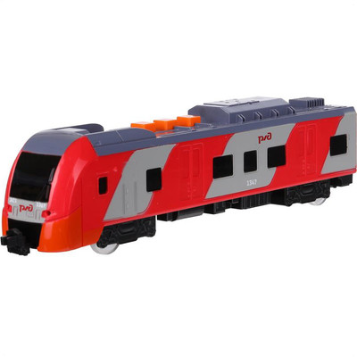 Поезд игрушечный Технопарк Ласточка ELTRAINLAST-20PL-RZD