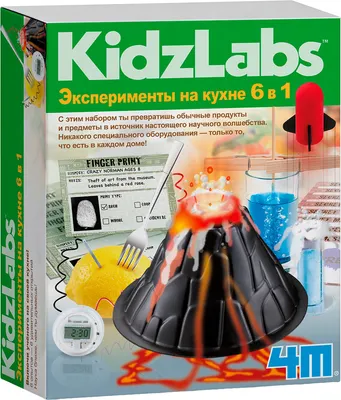 Набор для опытов 4M Эксперименты на кухне 6 в 1 / 74369
