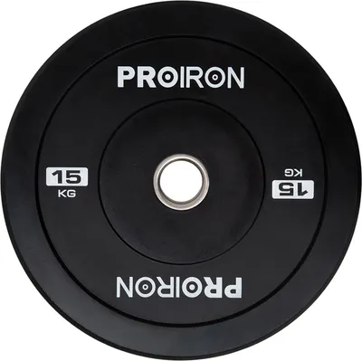 Диск для штанги Proiron Обрезиненный d51мм 15кг / ОД11551