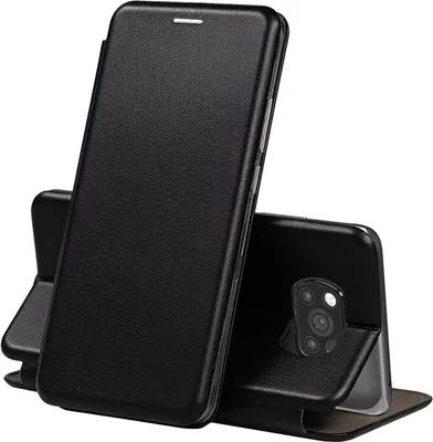 Чехол-книжка Zibelino Book для Xiaomi Poco X3/X3 Pro / ZB-XIA-X3-BLK (черный)