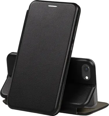 Чехол-книжка Zibelino Book для Apple iPhone 7/8/SE 2020/SE 2022 / ZB-APL-7-BLK (черный)