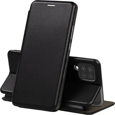 Чехол-книжка Zibelino Book для Samsung A12/M12 / ZB-SAM-A12-BLK (черный)