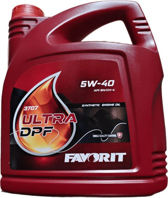 Моторное масло Favorit Ultra DPF Sae 5W-40 Api SN/CH-4 / 58753 (5л)