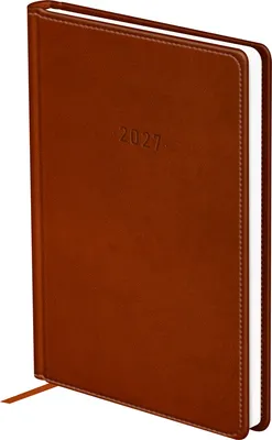 Ежедневник BG Виннер 2027г / DdА6_67914 (176л, коричневый)