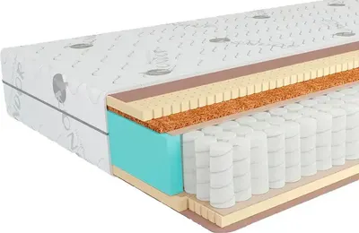 Матрас Kondor Bora Medio 100x200 (комби-люкс серебристый)