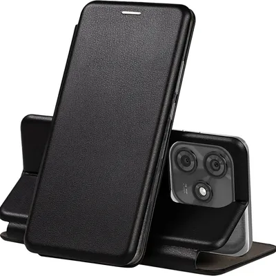 Чехол-книжка Zibelino Book для Tecno Spark 10 4G/10C 4G / ZB-TCN-S10-BLK (черный)