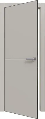 Дверь межкомнатная Юни Prime Line 3 ПЭТ G ABS 40х200 ( Cream Silk)