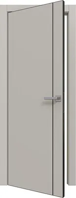 Дверь межкомнатная Юни Prime Line 1 ПЭТ G ABS 60х200  (Cream Silk)