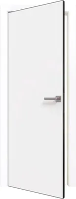 Дверь межкомнатная Юни Prime Line 0 ПЭТ G ABS 70х200 (White Silk)