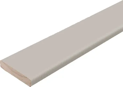 Притворная планка Юни ПЭТ G 8x34x2440  (Cream Silk)