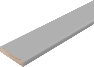 Притворная планка Юни ПЭТ G 8x34x2440  (Grey Silk)