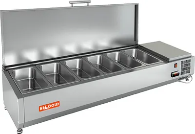 Витрина холодильная Hicold VRTU 1390 PZ3 (R600)