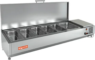 Витрина холодильная Hicold VRTU 1485 PZE3 (R600)