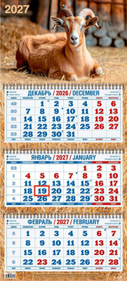 Календарь настенный Атберг 98 Символ года. 2027 год / 4527011