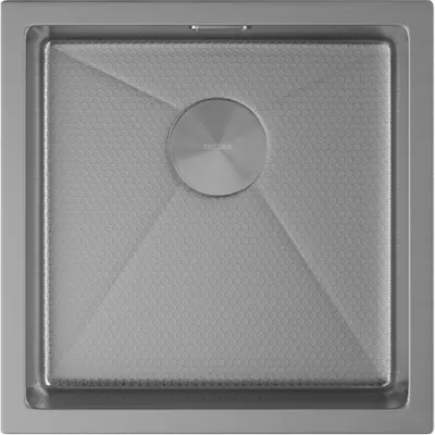 Мойка кухонная Arfeka ECO AR 45x45 Pop-Up Satin Decor