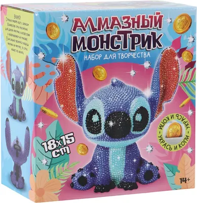 Набор для творчества Disney Алмазная мозаика Монстрик / 10958271