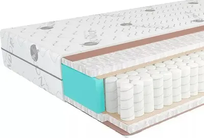Матрас Kondor Econom Hard 120x195 (комби-люкс серебристый)