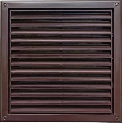 Решетка вентиляционная Vents МВ 120с (коричневый)