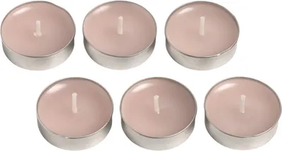 Набор свечей Luazon Lighting 11056491 (6шт, королевский пион)