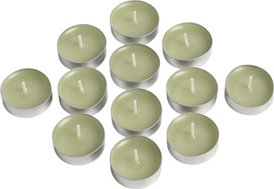 Набор свечей Luazon Lighting 11056531 (12шт, зеленый чай)