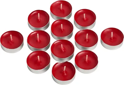 Набор свечей Luazon Lighting 11056518 (12шт, дикая вишня)