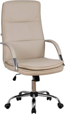 Кресло офисное King Style SHL-10-2 Sway PU Chrome (бежевый)