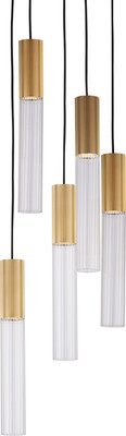 Потолочный светильник DeLight Collection Flume MD2045-5A (ant.brass)