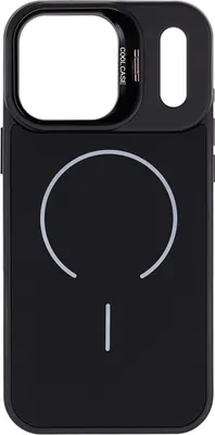 Чехол-накладка Zibelino MagSafe Organic для Apple IPhone / ZMS-APL-17-PRO-MAX-ORG-ST-BLK (черный)