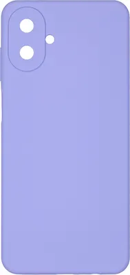 Чехол-накладка Zibelino Hard Case для Samsung A07 4G/A08 4G / ZHC-SAM-A075-PUR (фиолетовый)