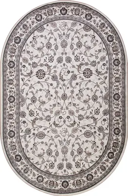 Ковер Merinos Valencia Deluxe d251-OVAL-CREAM-BROWN (3x4)