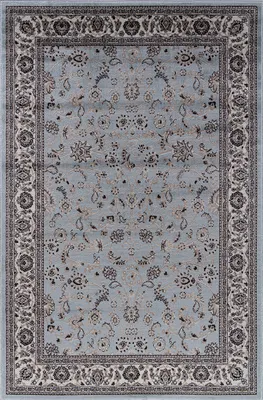 Ковер Merinos Valencia Deluxe d251-STAN-L.BLUE-BROWN (2.5x4)