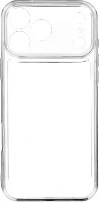 Чехол-накладка Zibelino Ultra Thin Case для Apple iPhone / ZUTCP-IPH-17-PRO-MAX-CAM-TRN (прозрачный)
