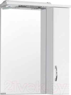 Шкаф с зеркалом для ванной Акватон Онда 60 (1A009802ON01R)