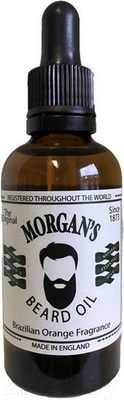 Масло для бороды Morgans Бразильский апельсин (50мл)