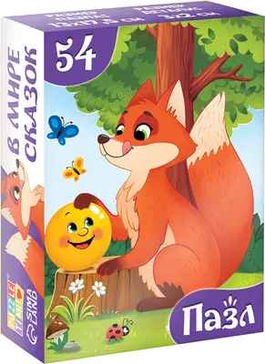 Пазл Puzzle Time Колобок / 10733534 (54эл)
