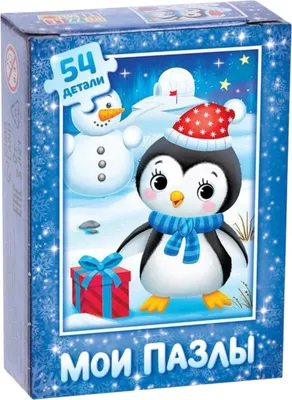 Пазл Puzzle Time Пингвинчик / 7018774 (54эл)