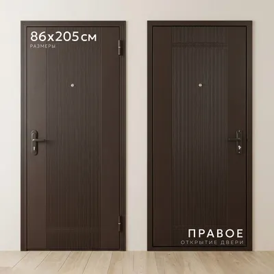 Входная дверь Guard 5 207x86 (правая, штамп антик)